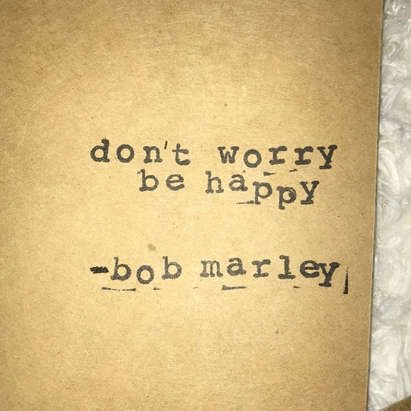 blank eko “Don’t worry be happy” card - Picture 2 of 3